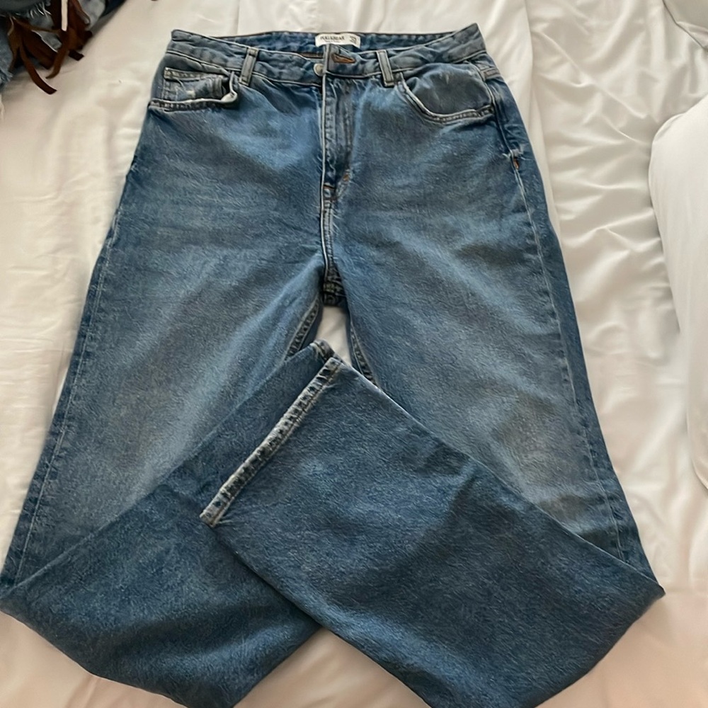 Great bootcut slit jean!